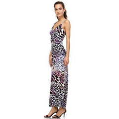 Women's Double Strap Cross-Back Maxi Tank Dress