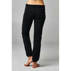Women's Fold-over Waistband French Terry Screened Sweatpants