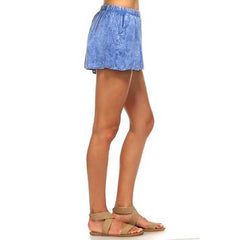 Women's Elastic Waist Loose Shorts